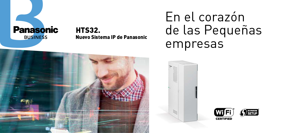 HTS32. Nuevo Sistema IP de Panasonic