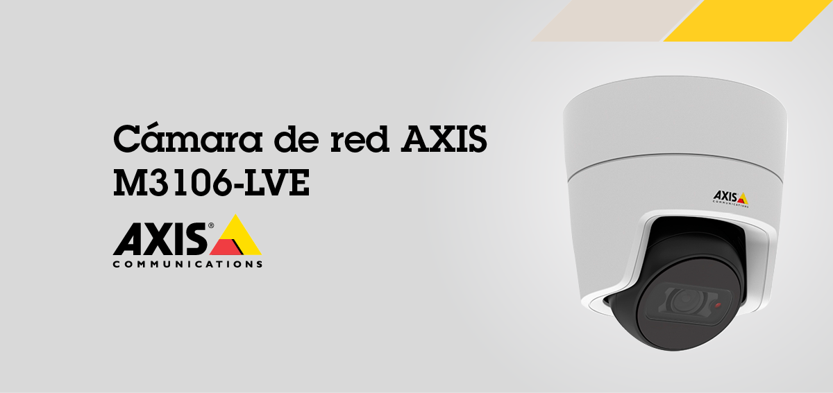 C&aacute;mara de red AXIS M3106-LVE